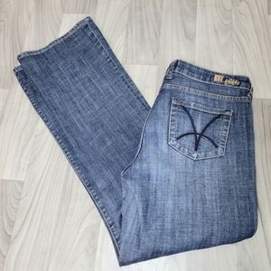 Kut From the Kloth Womens Boot Cut Jeans Size 10 Stretch KP011FJMX5